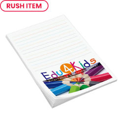 Customized Full Color 4''x6'' 25-Sheet Post-it® Notes