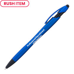 Customized Metallic Soft Touch Vortex Stylus Pen
