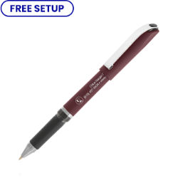 Customized Soft Touch Cozy Gel Pen with Stylus