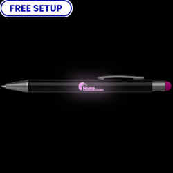 Customized Arlington Stylus Pen with Light-Up Imprint