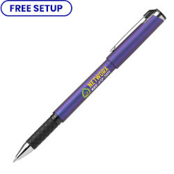 Customized Full Colour Iridescent Soft Touch Hughes Gel Pen