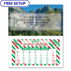 Customized Design Wrap Monthly Magnetic Calendar