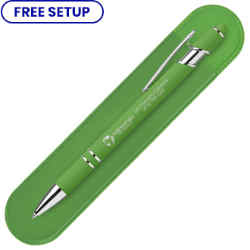 Customized Britebrand™ Alpha Soft Touch Stylus Pen with Pouch