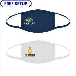 Customized Britebrand™ 2-Layer Reusable Cotton Mask with Clear Bag