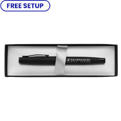 Customized Soft Touch Ira Rollerball Pen with Gift Box 