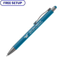 Customized Soft Touch Logan Pen