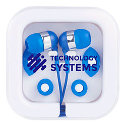 Customized Color Pop Earbuds with Microphone