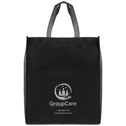 Customized Rayna Tote Bag with Silver Imprint