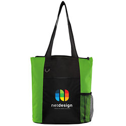 Customized Britebrand™ Fun Tote Bag with Front Pocket