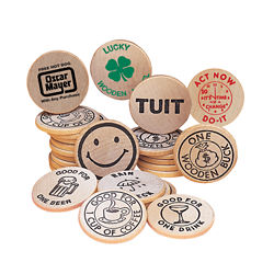 Customized Wooden Nickels