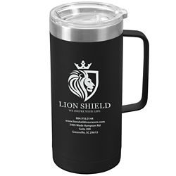 Customized 17 oz. Stainless Steel Noe Camp Mug with Lid