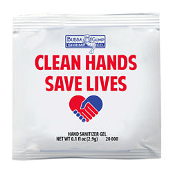 Customized Antibacterial Hand Sanitizer Gel Packet