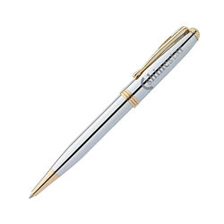 Customized BIC® Worthington® Chrome Ballpoint Pen