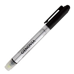 Customized Illuminate 4-In-1 Highlighter Stylus Pen w/ Light