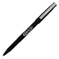 Customized uni-ball®  Fine Rollerball Pen-Black Barrel