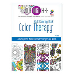 Customized Colour Therapy® Adult Colouring Book - 24 Pages